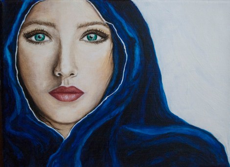 The Whisper Acrylic Painting by JoDee Luna955