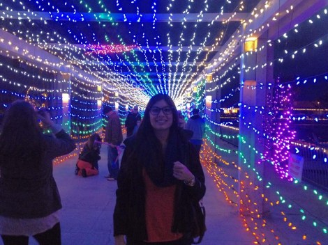 Elya shared the Dana Point Harbor lights, which made me smile.  