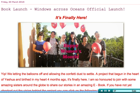 Windows Across Oceans Book Launch