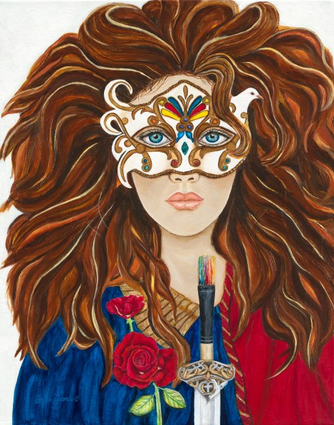 Warrior Artist by JoDee Luna