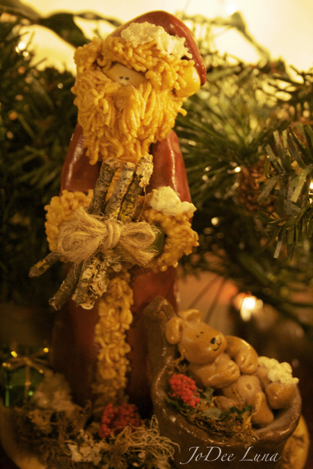 Salt Dough Santa